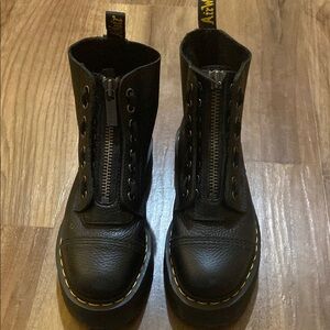 Dr. Martens Black Combat Boots